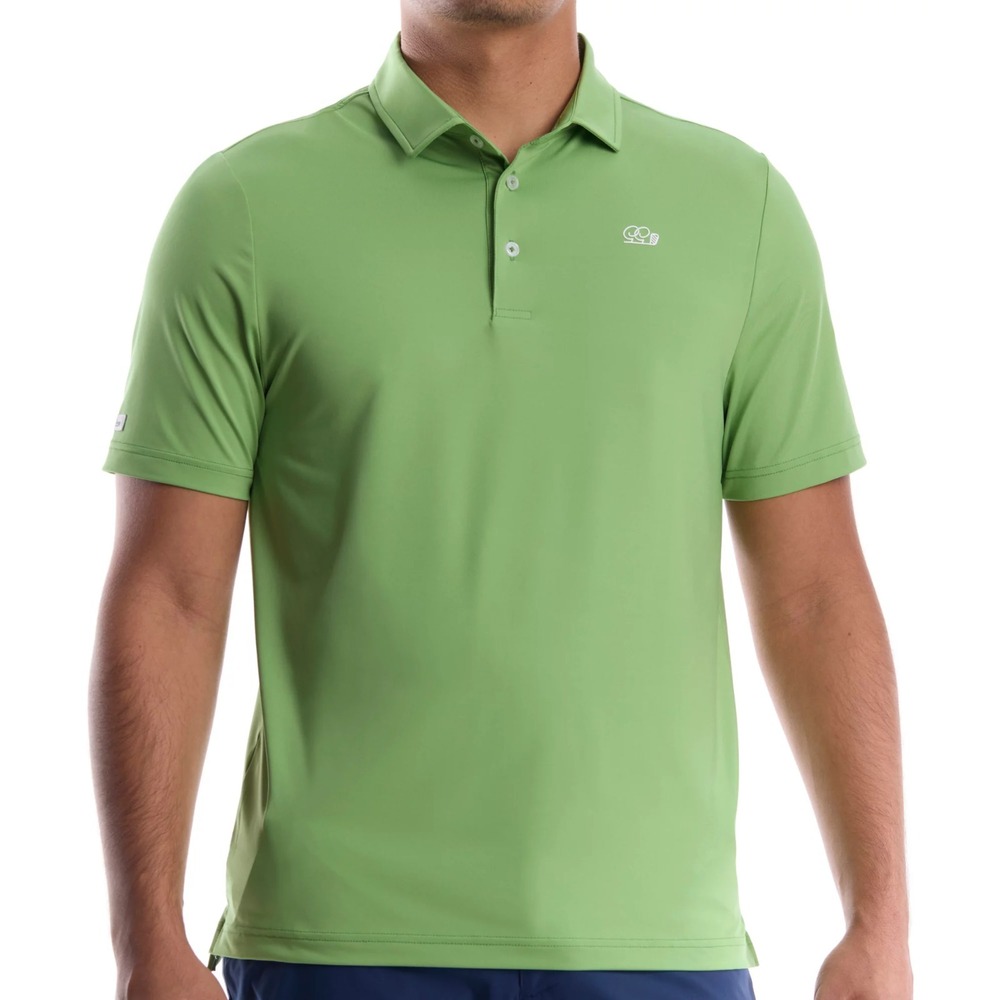 Good Good Golf Men's Size Large L Achieve Golf Polo Green NEW